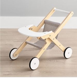 Wooden Umbrella Doll Stroller